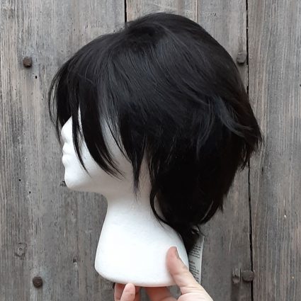 Ace cosplay wig side view
