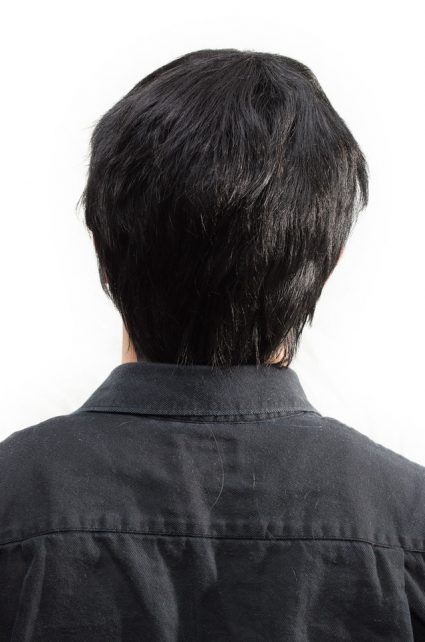 Tadashi Hamada cosplay wig back view