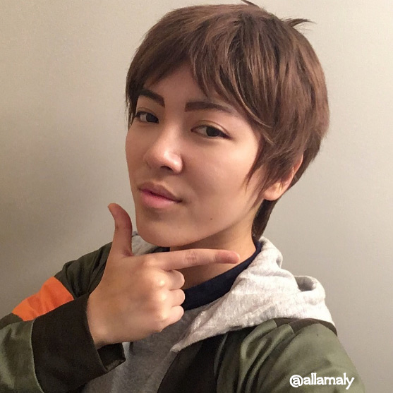 Lance cosplay hot sale wig voltron