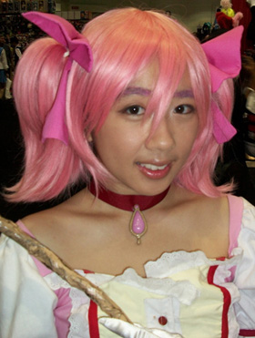Madoka cosplay wig