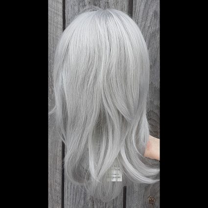 Shadowed Hero cosplay wig back view