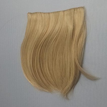 bang clips in "mallorn blond"