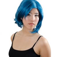 Sailor Mercury cosplay wig