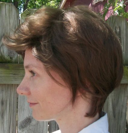10th Doctor wig side view