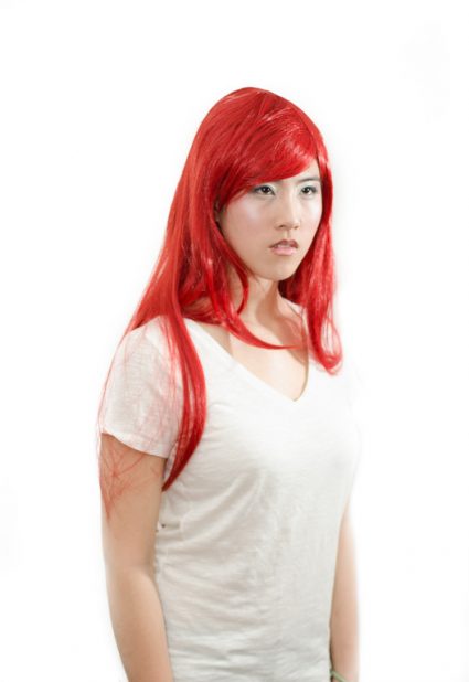 Erza cosplay wig