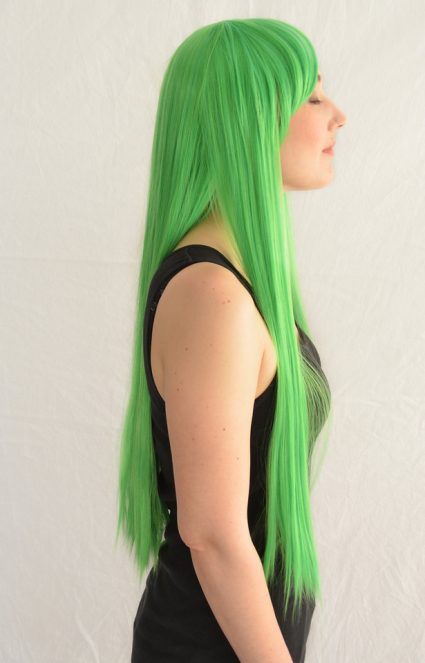 CC cosplay wig side view