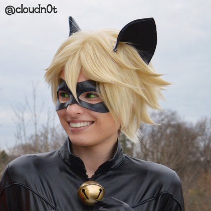 Chat Noir cosplay by @cloudn0t