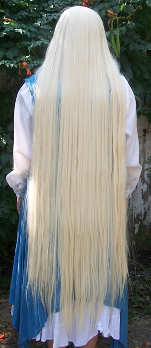 Chii cosplay wig back view