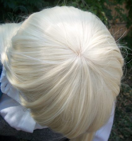 Chii cosplay wig top view