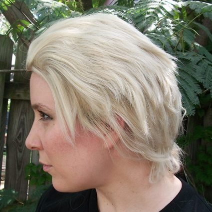 Kanji wig side view