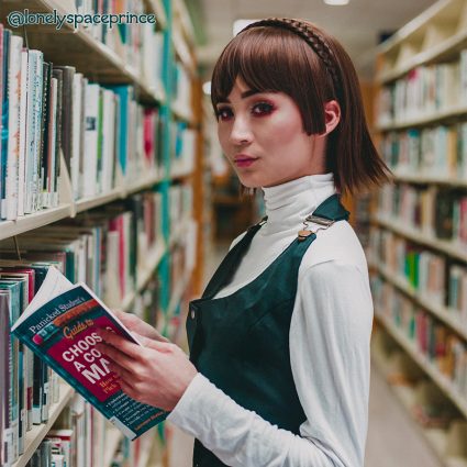 Makoto cosplay by @lonelyspaceprince (with added braid clip)