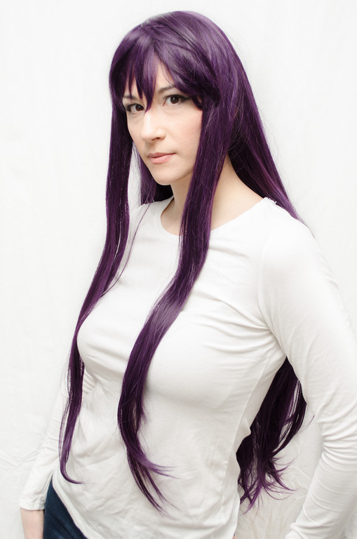 Plastic Memories Isla Aira Purple Cosplay Wig