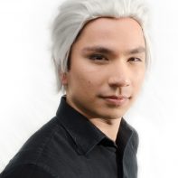 Vergil cosplay wig