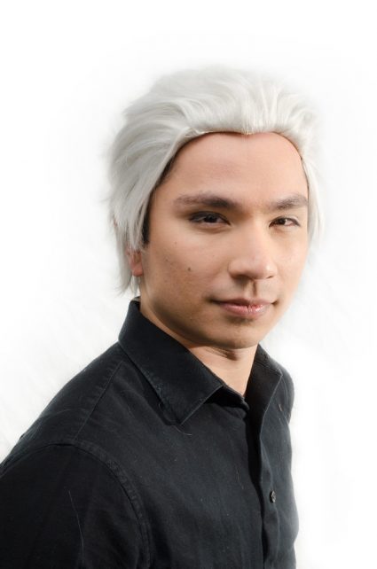 Vergil cosplay wig