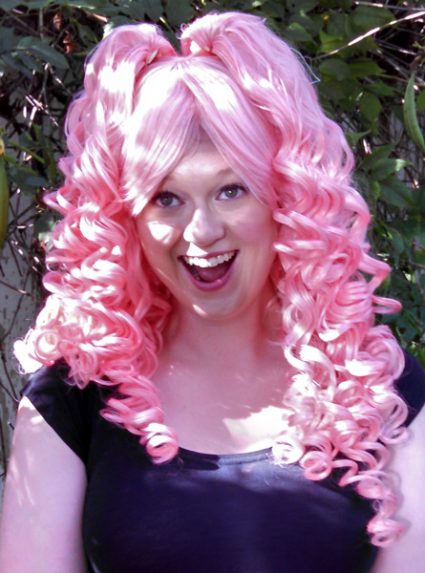 Rose Quartz cosplay wig