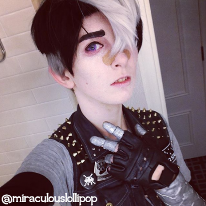 Shiro by @miraculouslollipop (with added bang clip)