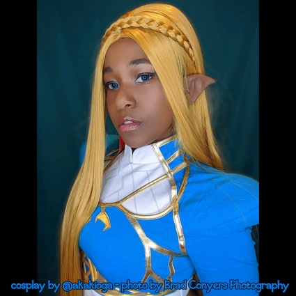 Zelda cosplay by @Akakioga