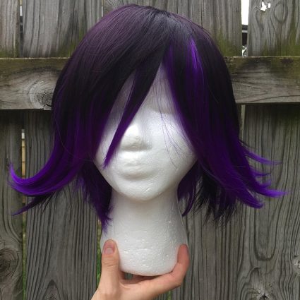 Kokichi cosplay wig