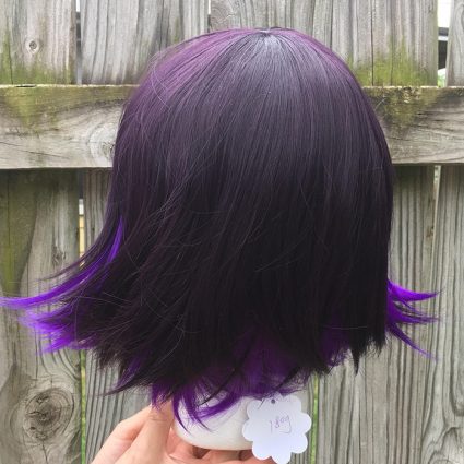 Kokichi cosplay wig back view