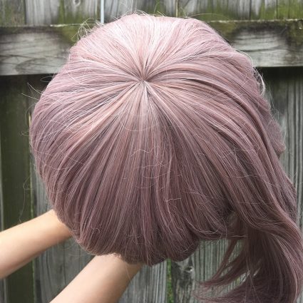 Chiaki cosplay wig top view