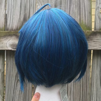 Saihara cosplay wig back view