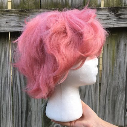 Mina cosplay wig side view