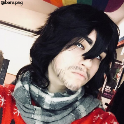 Aizawa cosplay by @bara.png