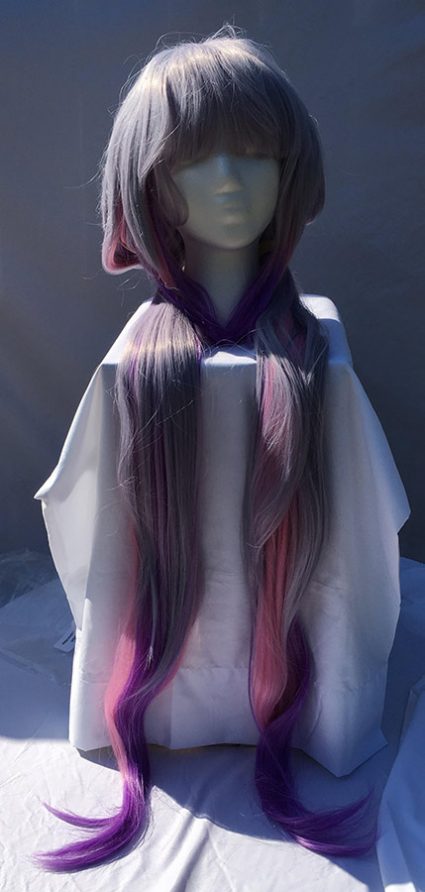 Kanna cosplay wig front view