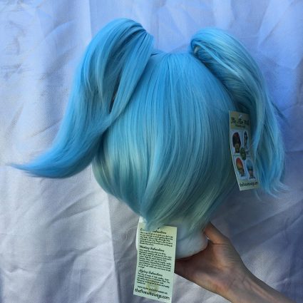 Nagisa cosplay wig back view