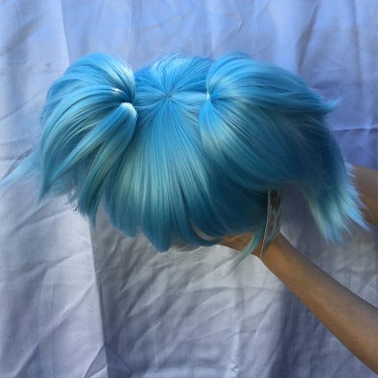 Nagisa cosplay wig top view