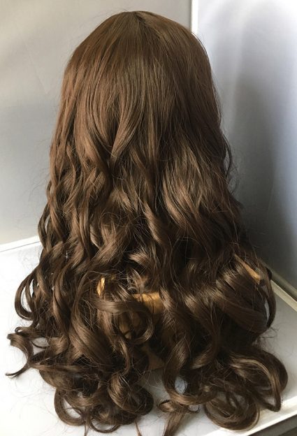 Diana Prince cosplay wig back view