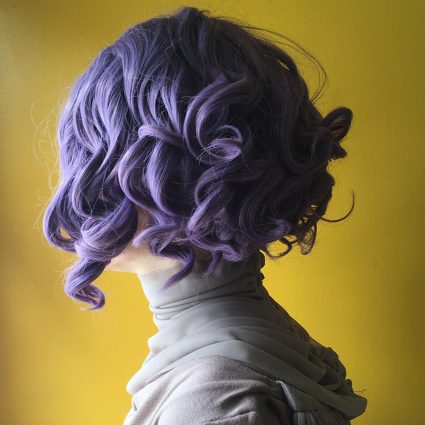 Holdo cosplay wig side view 1