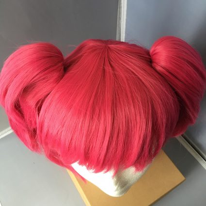 Ruby cosplay wig top view