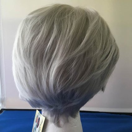 Victor cosplay wig back view