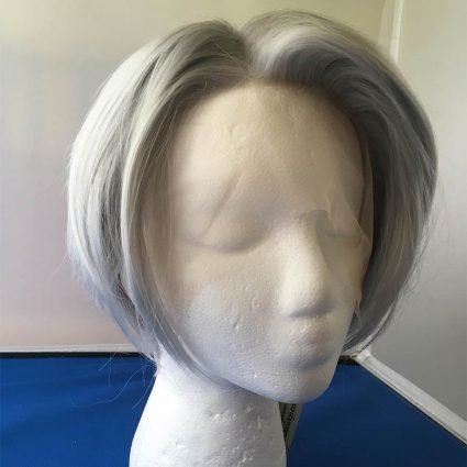 Victor cosplay wig lacefront hairline view