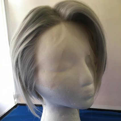 Victor cosplay wig lacefront side view