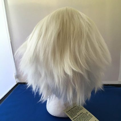 white lacefront wig back