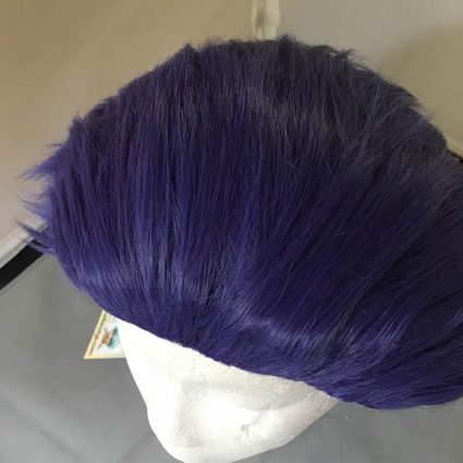 Shinso cosplay wig top view