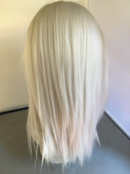 Geralt wig back view