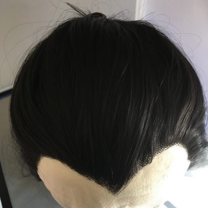 Loki wig top view