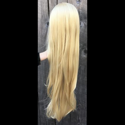 She-Ra cosplay wig back view