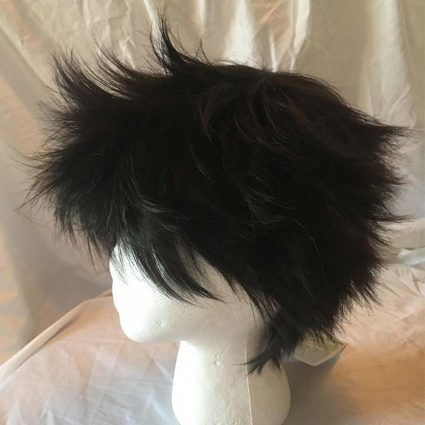 Dabi cosplay wig side view