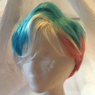 short trans wig