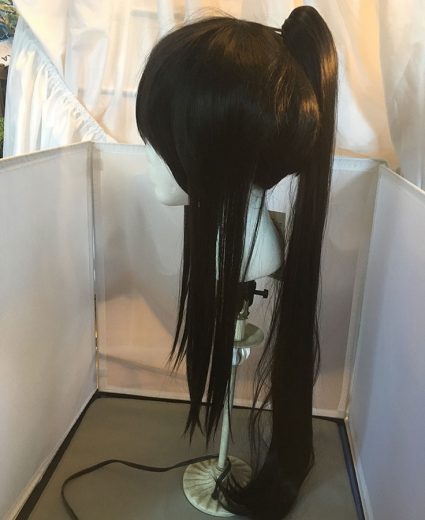 Samurai wig side view