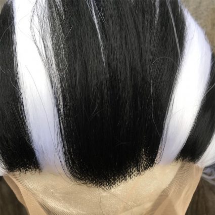 Bokuto cosplay wig top view