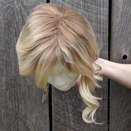 Gwen cosplay wig top view