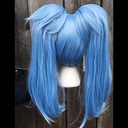 Lily cosplay wig back view