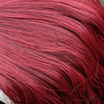 Janai cosplay wig close-up view
