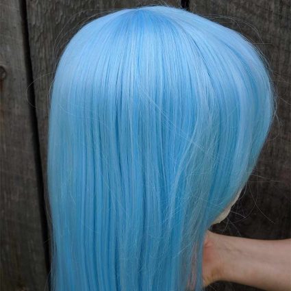 Rimuru cosplay wig side view 2