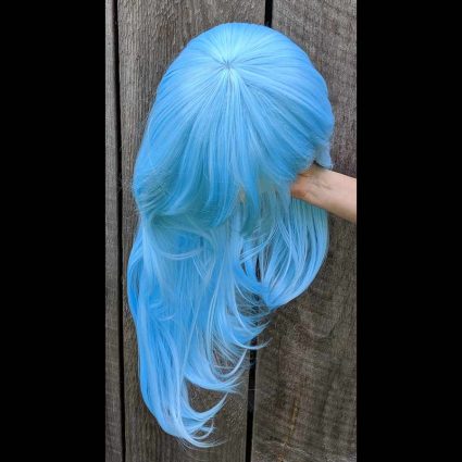 Rimuru cosplay wig top view